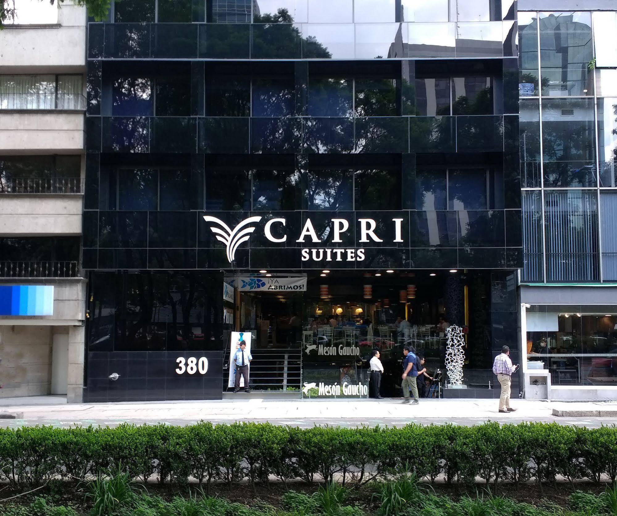 Suites Capri Reforma Ángel 380 Mexico City Ngoại thất bức ảnh