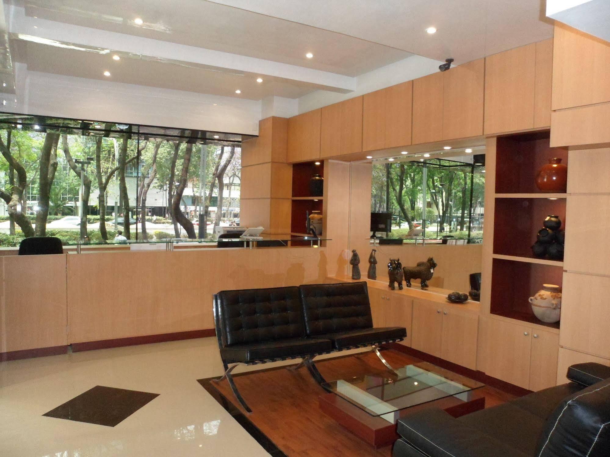 Suites Capri Reforma Ángel 380 Mexico City Ngoại thất bức ảnh